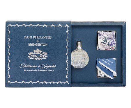 Jogo de Aromatizador e Lenço Hortênsias e Segredos | Westwing