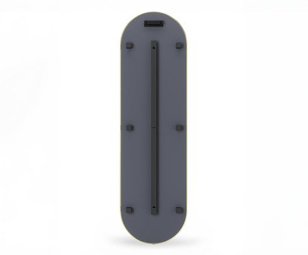 Espelho Estreito com Moldura Hubba Pill Dourado | Westwing