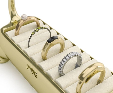 Porta-Anéis Ali Dourado | Westwing