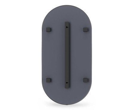 Espelho com Moldura Hubba Pill Titânio | Westwing