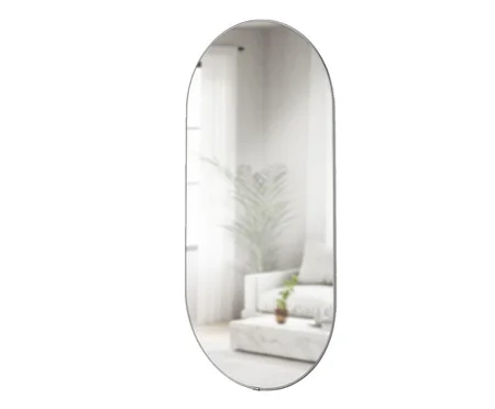 Espelho com Moldura Hubba Pill Titânio | Westwing