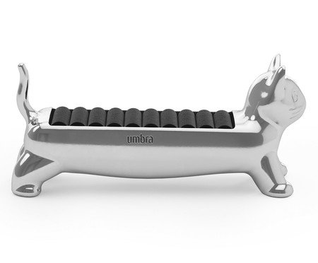 Porta-Anéis Ali Prateado | Westwing