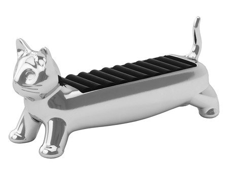 Porta-Anéis Ali Prateado | Westwing