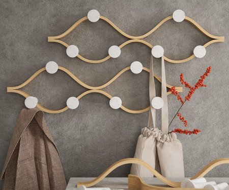 Cabideiro Montage Branco | Westwing