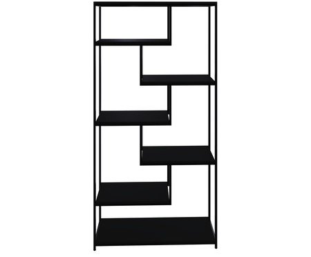 Estante Barcelona Com 7 Prateleiras Preto | Westwing