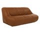 Sofa Lina Couro Caramelo Médio, beige | WestwingNow