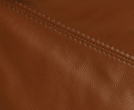 Sofa Lina Couro Caramelo Grande | Westwing