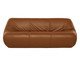 Sofa Lina Couro Caramelo Grande, beige | WestwingNow