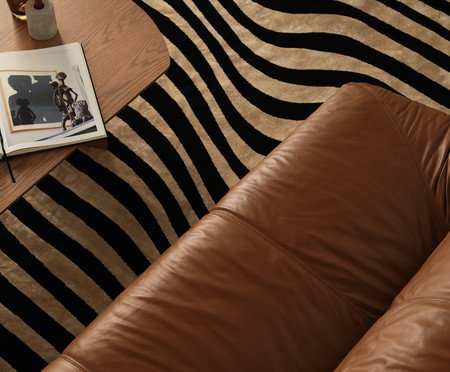 Sofa Lina Couro Caramelo Grande | Westwing