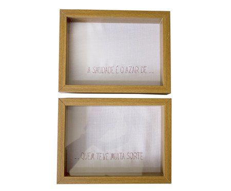 Jogo de Quadros Decorativo 