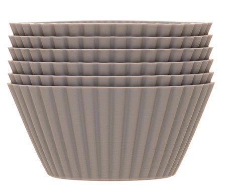 Jogo de Formas Redondas para Cupcake Cinza | Westwing