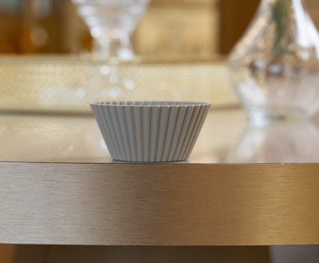 Jogo de Formas Redondas para Cupcake Cinza | Westwing