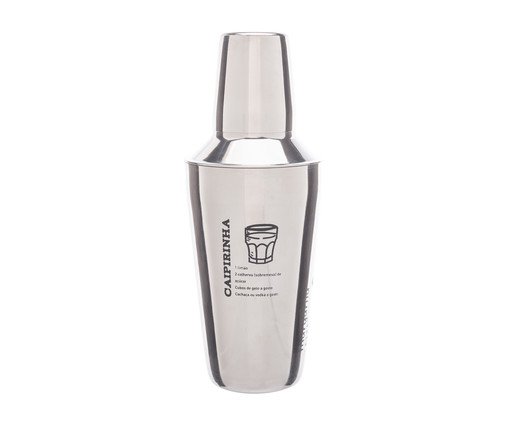 Coqueteleira com Receitas, silver or metallic | WestwingNow