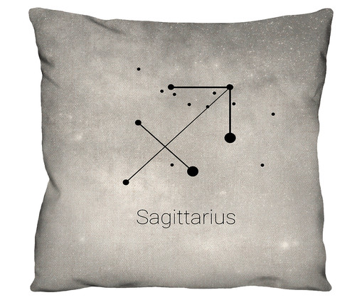 Capa de Almofada em Algodão Sagittarius, Branco | WestwingNow