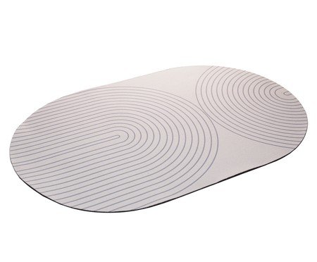 Tapete para Banheiro Contour One Bege | Westwing