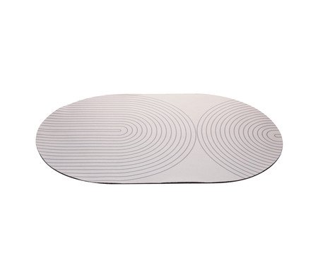 Tapete para Banheiro Contour One Bege | Westwing