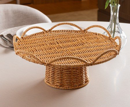 Prato para Bolo com Pé Bali | Westwing