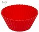 Jogo de Formas Redondas para Cupcake Vermelha, red | WestwingNow