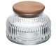 Pote com Tampa de Bambu Lumi, transparent | WestwingNow