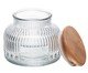 Pote com Tampa de Bambu Lumi, transparent | WestwingNow