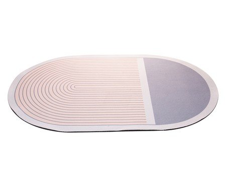 Tapete para Banheiro Contour Two Bege | Westwing