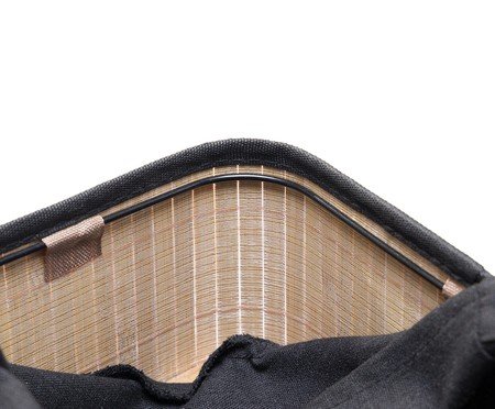 Jogo de Cestos Retangulares com Forro em Tecido Preto | Westwing