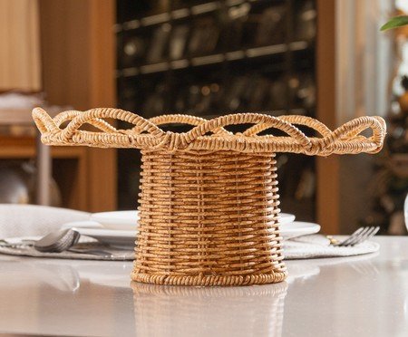 Prato para Bolo com Pé Bali | Westwing