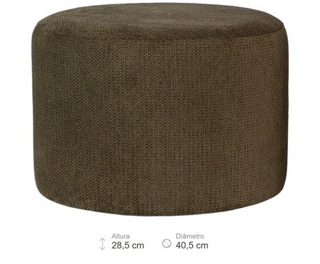 Jogo de Pufes Veludo Badu | Westwing