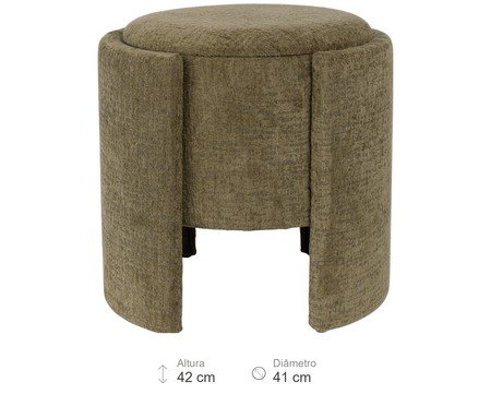 Pufe Veludo Mongo | Westwing