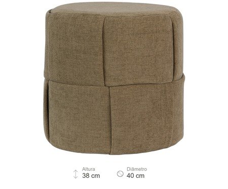 Pufe Veludo Babu | Westwing