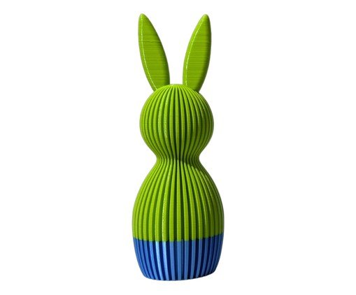 Escultura Bunny Aurora Boreal, green | WestwingNow