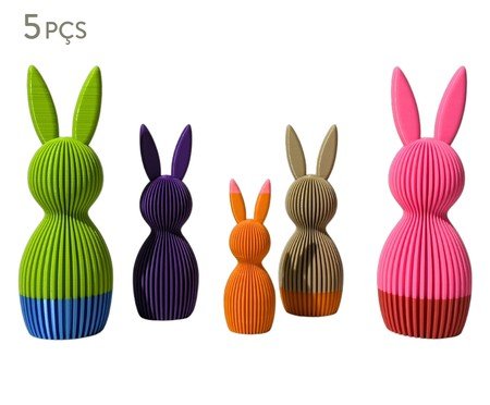 Jogo de Esculturas Bunny | Westwing