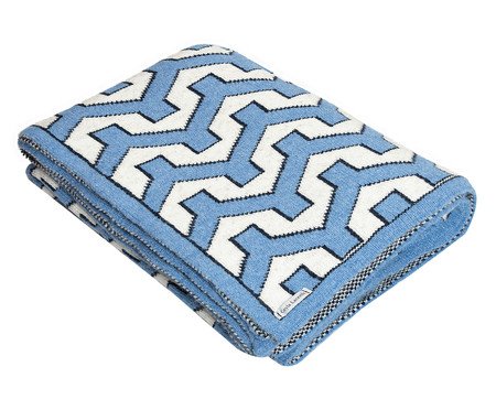 Manta Tucano Floral e Preto | Westwing