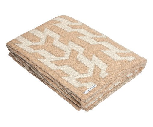 Manta Totem Papiro Biscuit e Papiro, multicolor | WestwingNow