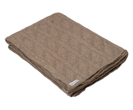 Manta Flecha Marrom | Westwing