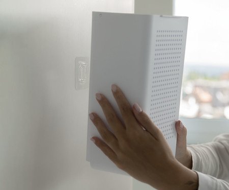 Organizador para Sacolas de Parede Flow Fechado Branco | Westwing