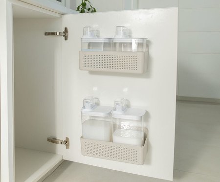 Organizador Flow Fechado Bege | Westwing