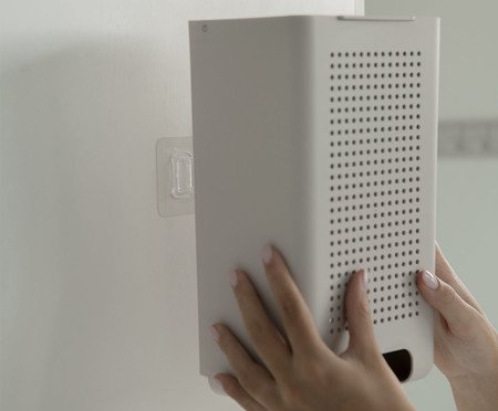 Organizador para Sacolas de Parede Flow Fechado Bege | Westwing