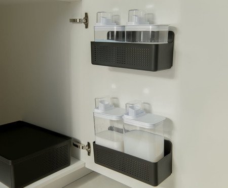 Organizador Flow Fechado Preto | Westwing