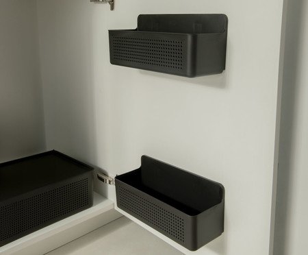 Organizador Flow Fechado Preto | Westwing