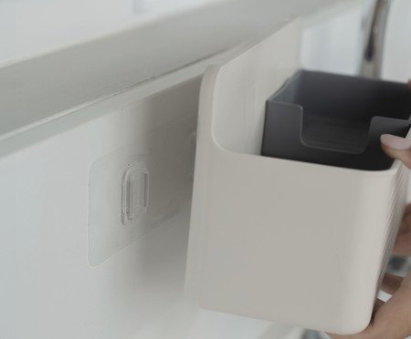 Organizador para Tanque de Parede Flow Fechado Bege | Westwing