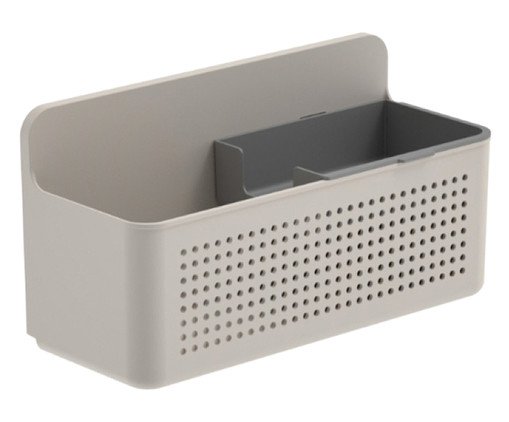 Organizador para Tanque de Parede Flow Fechado Bege, black | WestwingNow