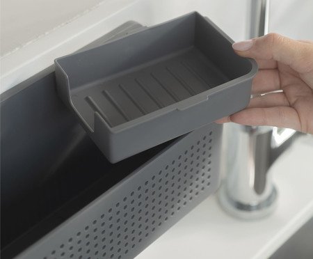 Organizador para Tanque de Parede Flow Fechado Chumbo | Westwing