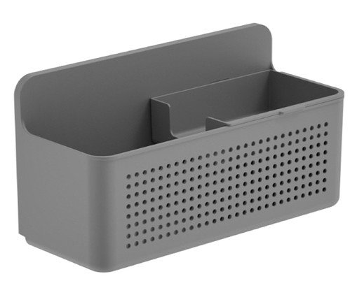 Organizador para Tanque de Parede Flow Fechado Chumbo, black | WestwingNow
