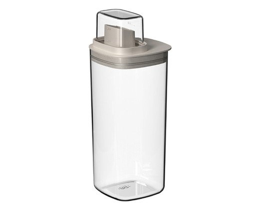 Dispenser Quadrado Flow Fechado Bege, black | WestwingNow