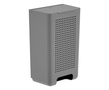 Organizador para Sacolas de Parede Flow Fechado Chumbo | Westwing