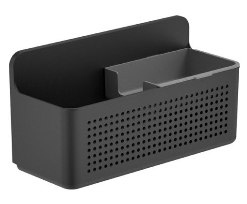 Organizador para Tanque de Parede Flow Fechado Preto, black | WestwingNow
