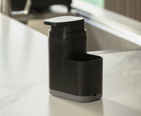 Dispenser Compacto de Detergente Liv FechadoPreto | Westwing