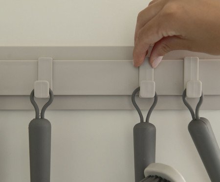 Organizador de Parede Multiuso Flow Fechado Bege | Westwing