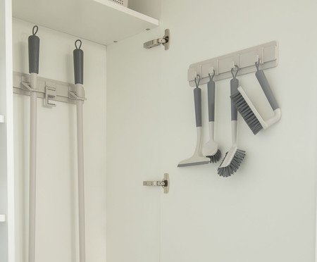 Organizador de Parede Multiuso Flow Fechado Bege | Westwing